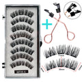 Cílios Magnéticos Natural Reutilizáveis - 4 Pares com 5 Imãs Cada