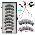 Cílios Magnéticos Natural Reutilizáveis - 4 Pares com 5 Imãs Cada