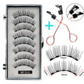 Cílios Magnéticos Natural Reutilizáveis - 4 Pares com 5 Imãs Cada