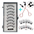 Cílios Magnéticos Natural Reutilizáveis - 4 Pares com 5 Imãs Cada