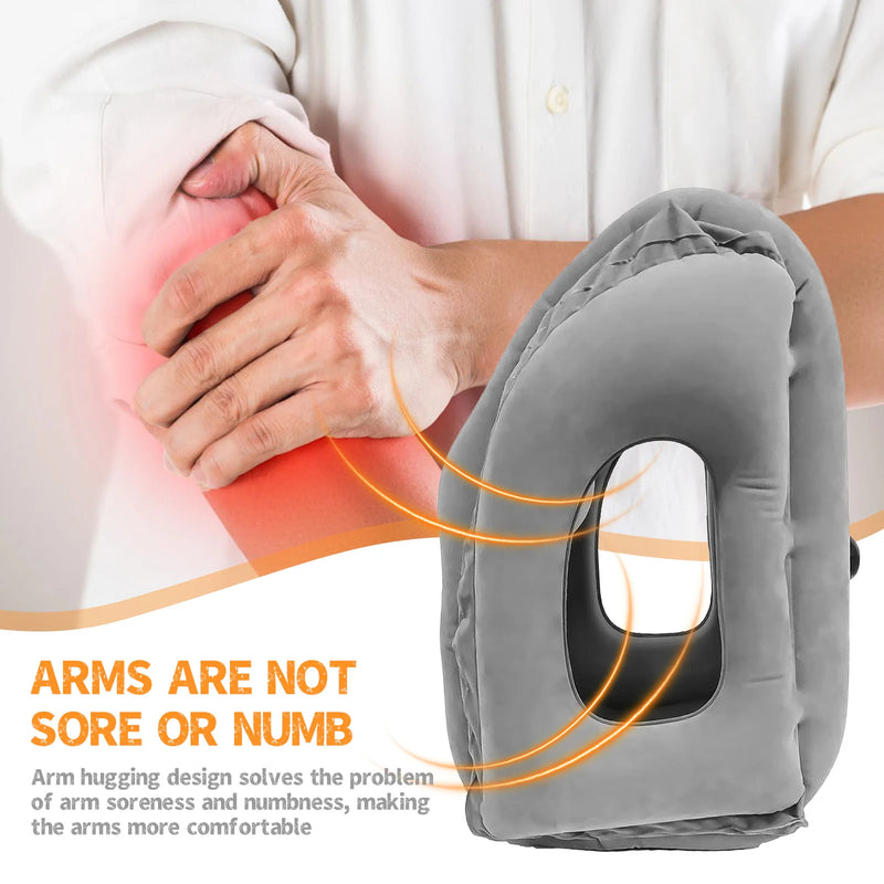 Travesseiro Ergonômico Inflável para Viagens - Nuvem God