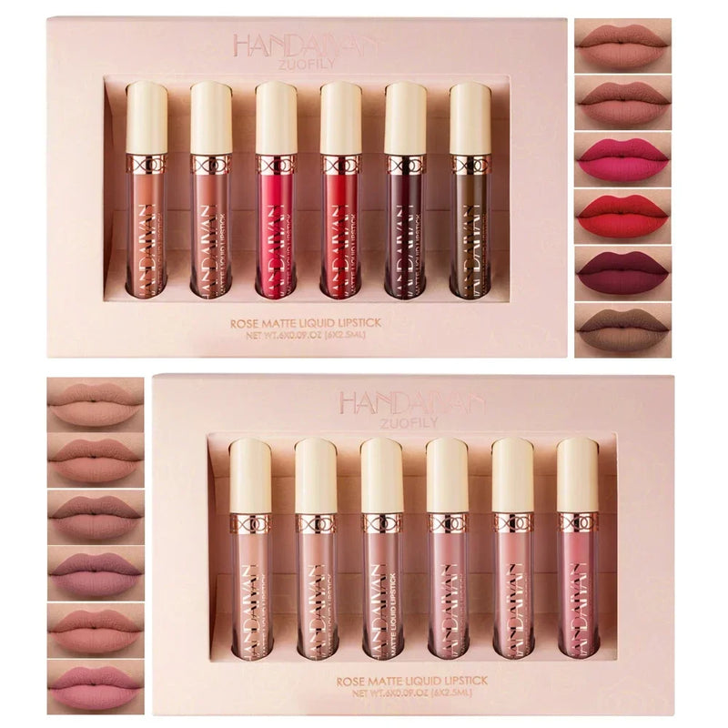 Batom de Longa Duração com Efeito Matte - Compre 3 Leve 6