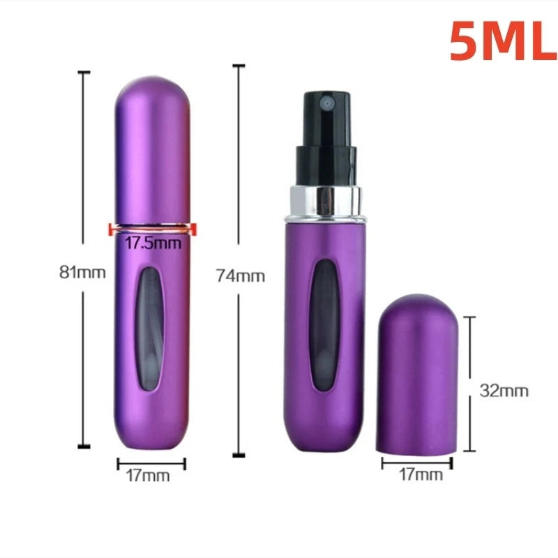 Frasco Portátil de Perfume Recarregável 8ml