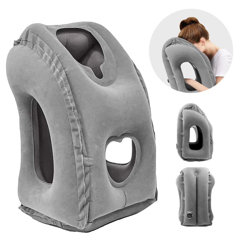 Travesseiro Ergonômico Inflável para Viagens - Nuvem God