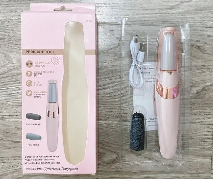 Removedor Elétrico de Rachaduras e Calos para os Pés