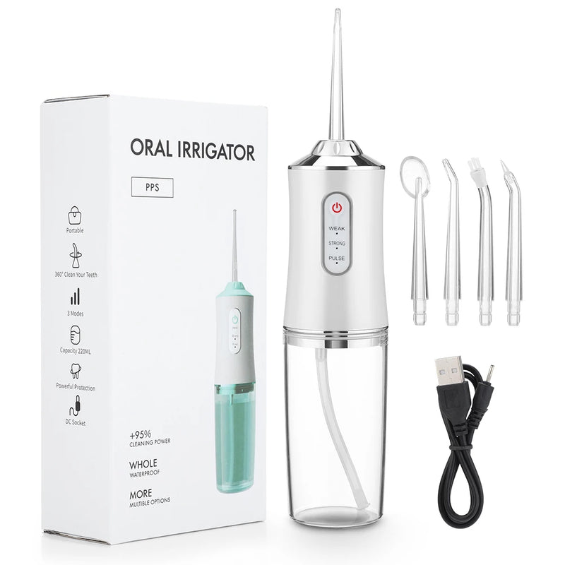 Irrigador Oral Portátil - WaterJet