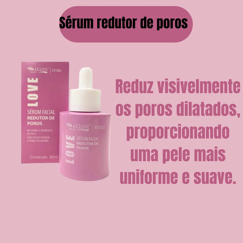 Kit Skincare Love com 6 Itens - Séruns e Máscaras Faciais